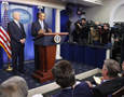 President Obama makes a statement