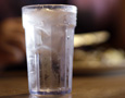 Glass of water