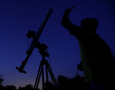 Man with Telescope