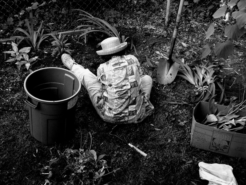 dedicated gardener