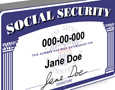 Social Security Card sample