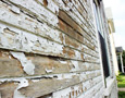 Peeling paint