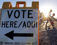 Vote sign
