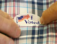 I voted sticker