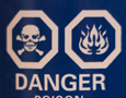 Danger message
