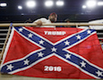 a confederate flag that has 