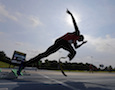 a runner with a prosthetic leg