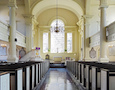 an empty church