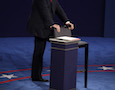 Donald Trump at a debate.