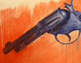 a gun