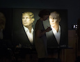a portrait of Donald Trump and Vladimir Putin