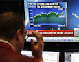 a stock trader follows stock information
