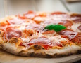 a pizza