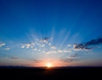 a sunrise