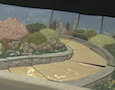 tile art depicting the Philadelphia skyline