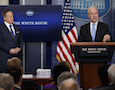 Sean Spicer and Tom Price