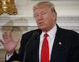 President Donald Trump speaks to a meeting of the National Governors Association at the White House, Monday, Feb. 27, 2017, in Washington. (AP Photo/Evan Vucci)