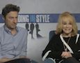 Zach Braff and Ann-Margaret