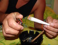 a marijuana joint