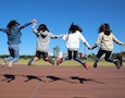 kids jumping