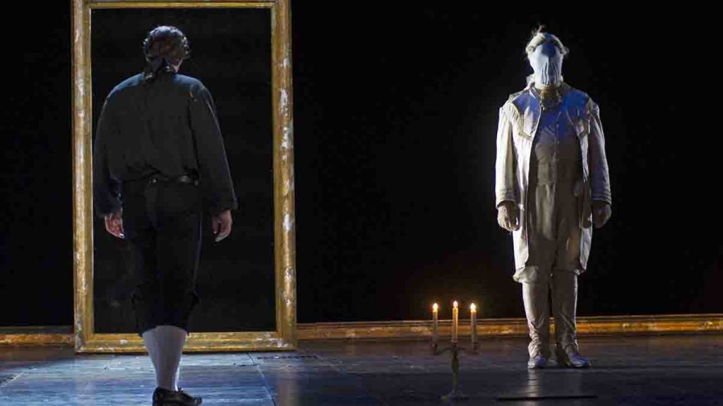  Don Giovanni is haunted by the ghost of the Commendatore in 