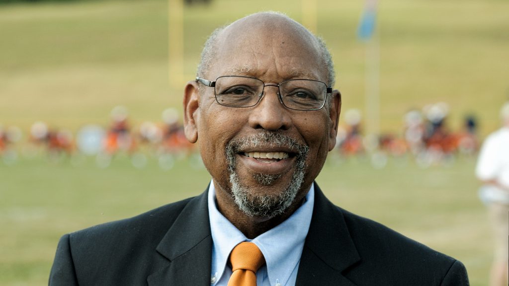 2015.09.05 – Lincoln/Cheyney Foorball – BS0980 President of Lincoln University Richard Green. (Bastiaan Slabbers/for NewsWorks)