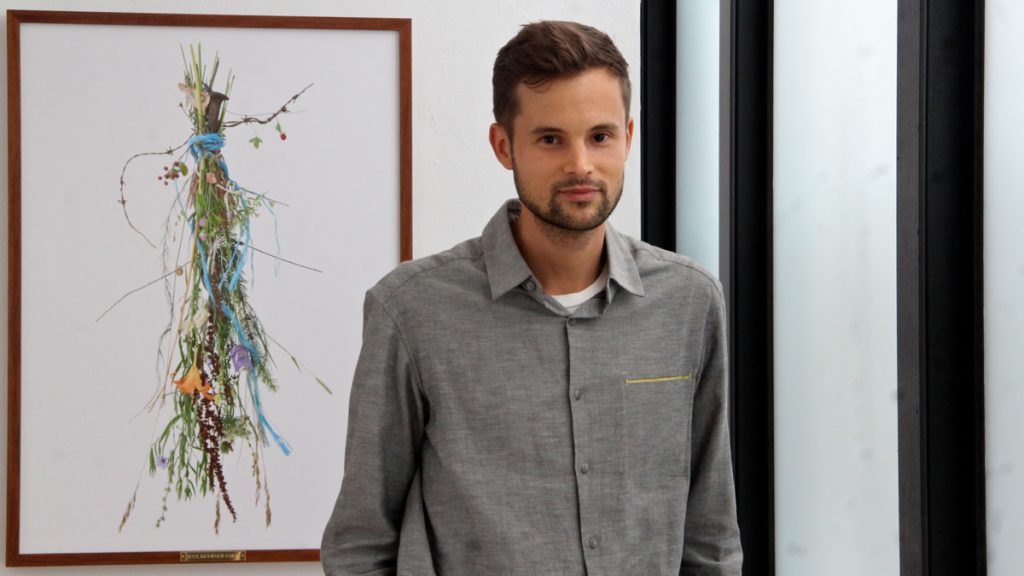  Brooklyn-based photographer Matthew Jensen immersed himself in the environs of the Brandywine River Museum to produce the commissioned exhibit, Alongside Tall Grasses. (Emma Lee/WHYY) 