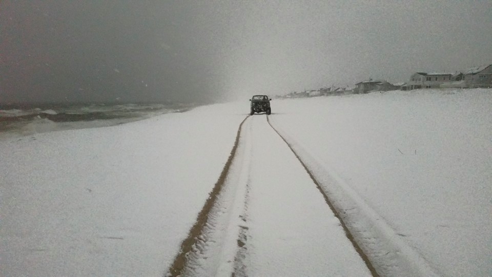  On the beach in Lavallette Friday afternoon by JSHN contributor Denise Wirth.  