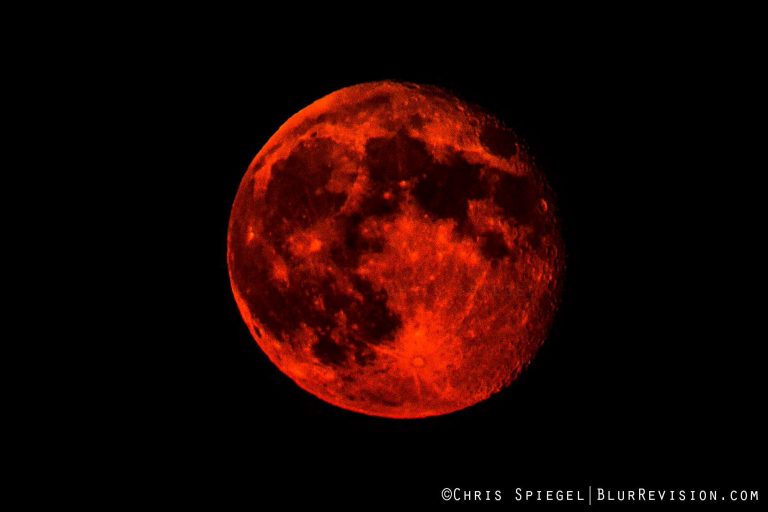  The moon over Ocean Grove on August 22, 2013. (Photo: Chris Spiegel/Blur Revision Media Design)  