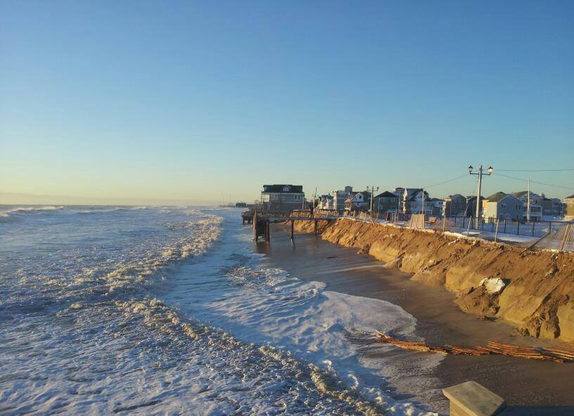 12642448_840926329350350_2845461502854404868_n-1 Ortley Beach this morning, showing erosion to the edge of the boardwalk. (Photo: JSHN contributor Kevin Karlick)