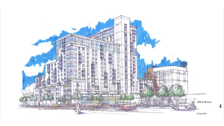  1300 Fairmount (Renderings courtesy of Cope Linder Architects via PlanPhilly) 