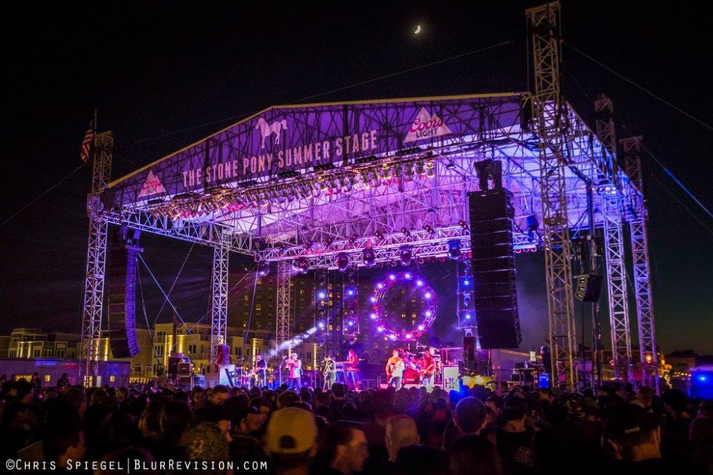 13350305_1022752277790157_7114200024356028459_o The Stone Pony Summer Stage in Asbury Park. (Photo: Chris Spiegel/Blur Revision Media Design)