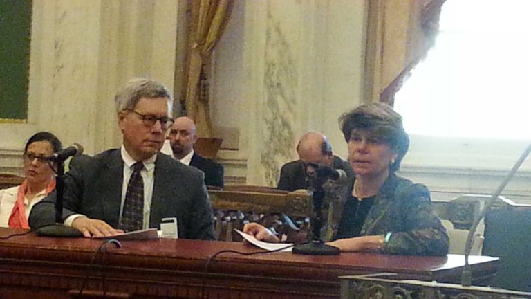  Philadelphia Treasurer Nancy Winkler and husband John Bryan testify about loss of their daughter in Salvation Army Collapse 