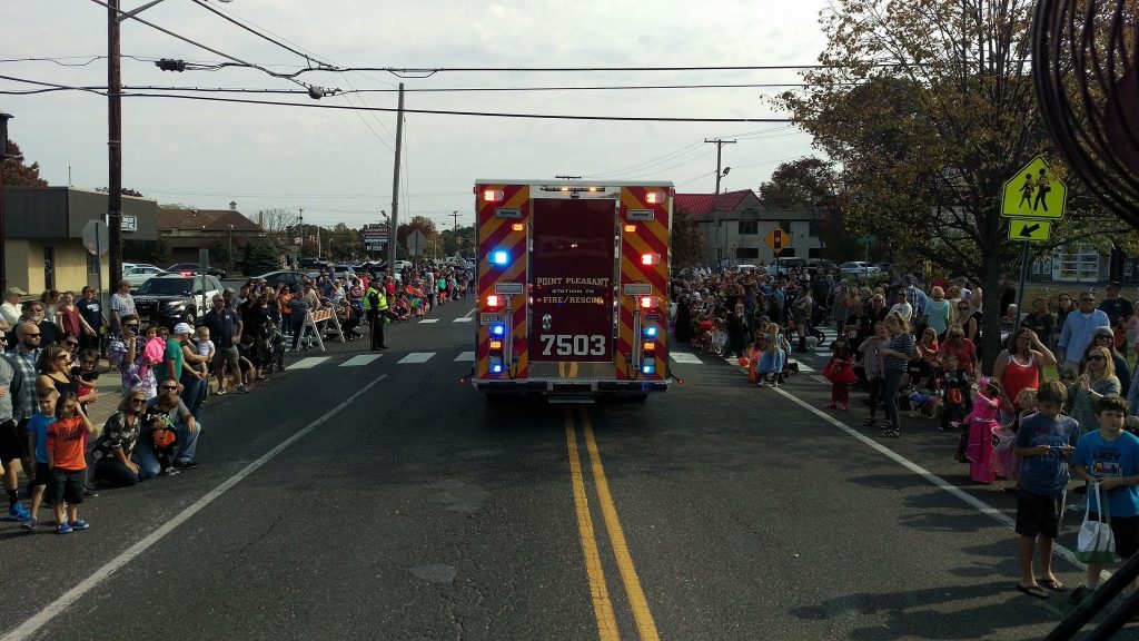 14917279_743483225804992_4010498602540624618_o A Point Pleasant Fire Department truck participating in yesterday's parade. (Image: Point Pleasant Fire Department Station 75)