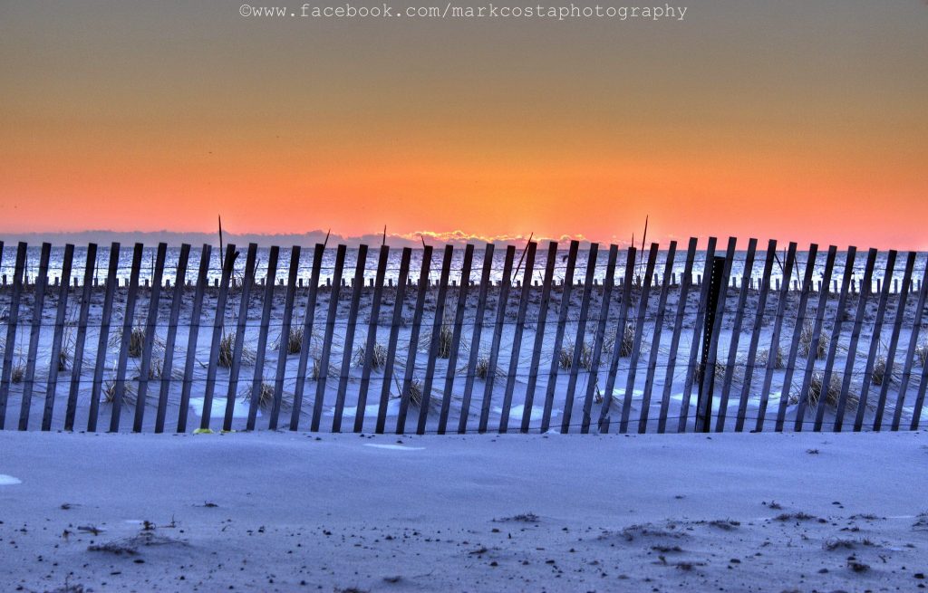  Sunrise today at Seven Presidents Oceanfront Park in Long Branch, NJ. Image courtesy of Mark A. Costa/MAC Photography 