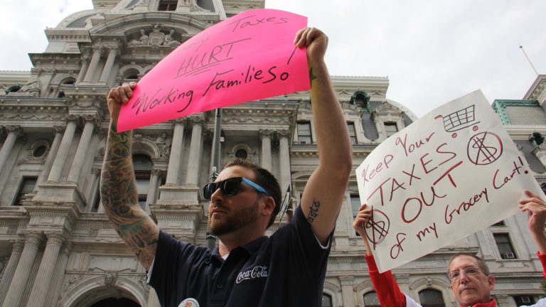 The backers of Philadelphia's sweetened drinks tax are ready to take the fight to other cities -- despite industry and individual opposition. (Emma Lee/WHYY)