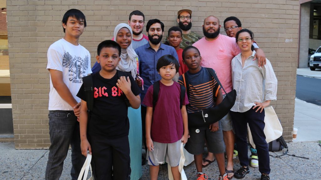 1t0a0270 Participants in the Philadelphia Muslim Youth Voices Project will have their film shorts shown at the Philadelphia Asian American Film Festival. (Courtesy of Kar Yin Tham)