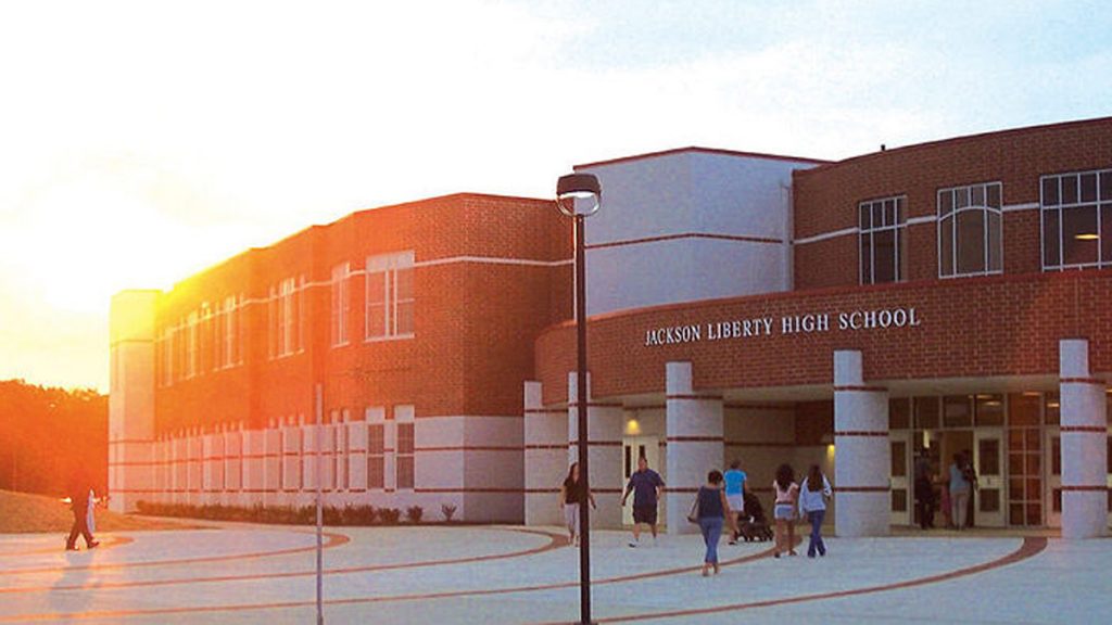 20130929-jackson-high-school-njspotlight-wikicommons-1200 This year's gathering of New Jersey superintendents was held at Jackson Liberty High School in Jackson. (Photo via Wikicommons)