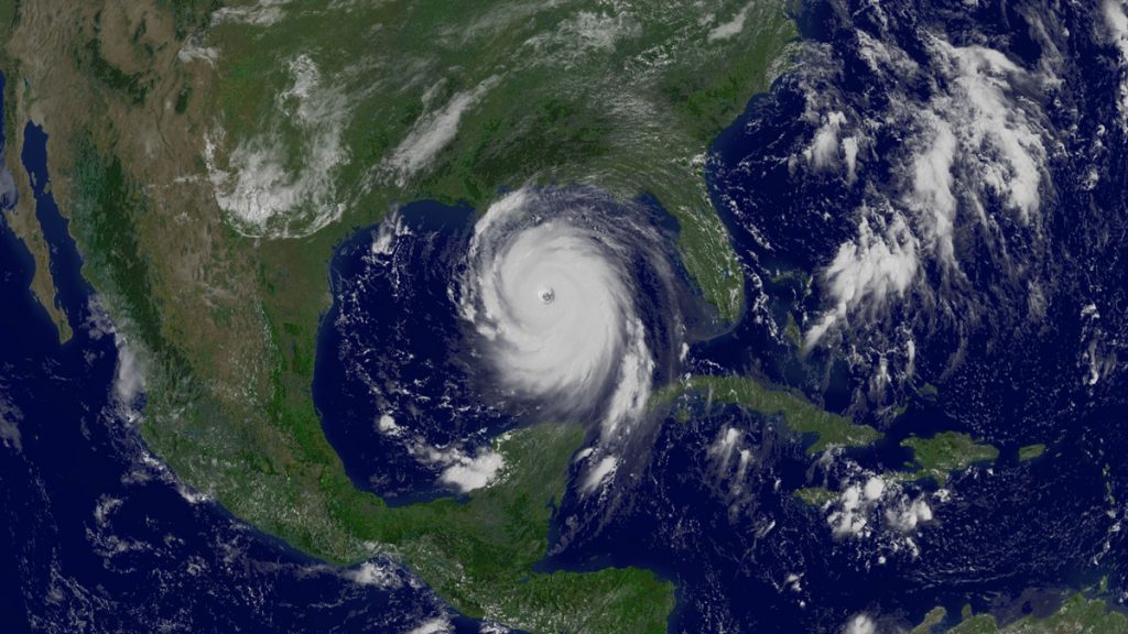 20131120-hurricane-katrina-1200 Hurricane Katrina barreled toward the Big Easy on Sunday, Aug. 28, 2005. (AP Photo/NOAA)