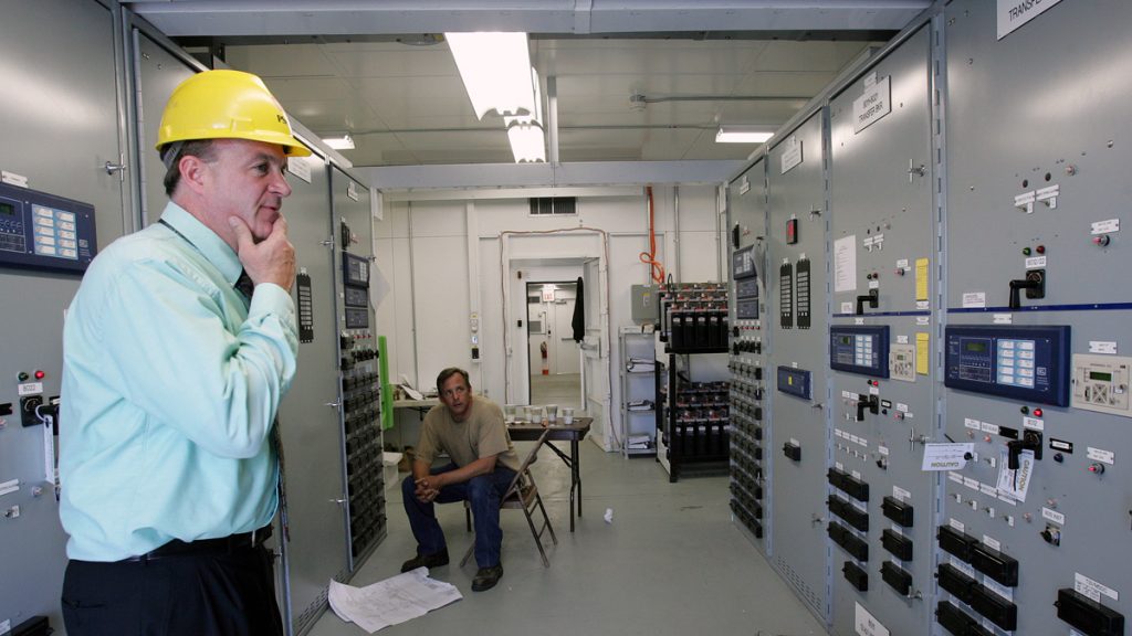 20131211-pseg-power-man-1200 This PSE&G substation in Westfield, N.J. provides power to 30,000 customers.(AP Photo/Mel Evans)