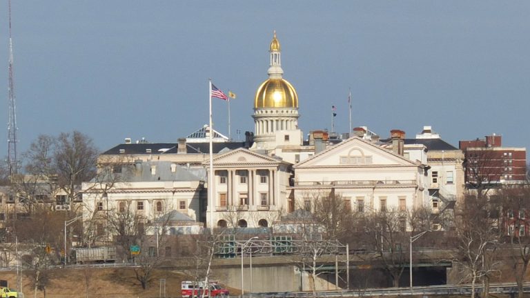 The State Capitol in Trenton, N.J. (Alan Tu/WHYY) 