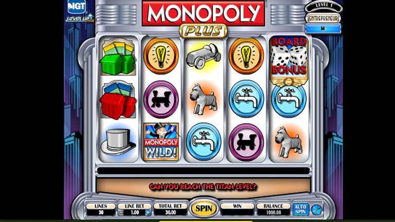  A screen capture of an online slots game. (Image via tropicanacasino.com) 
