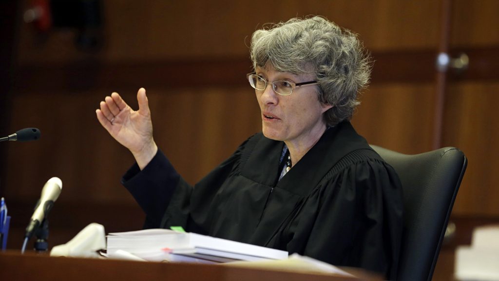 Mary Jacobson New Jersey Superior Court Judge Mary Jacobson in a March 2014 photo. (AP Photo/Mel Evans, Pool)