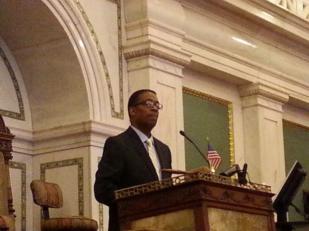20140515_115225 City Council President Darrell Clarke (Tom MacDonald/WHYY)