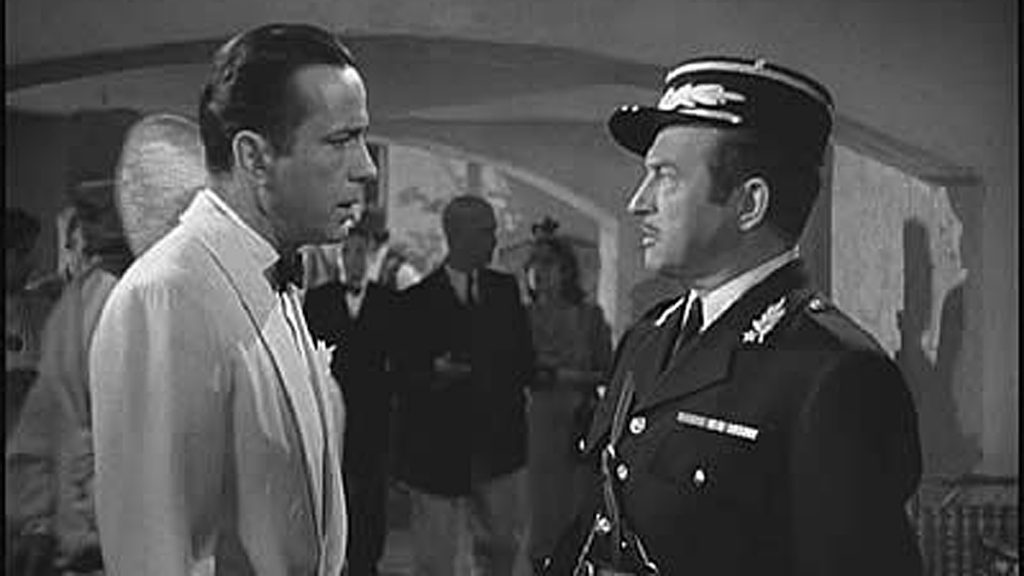 20140626-shocking-truth-1200 Scene from Casablanca: Captain Renault proclaims he's shocked that gambling is taking place.