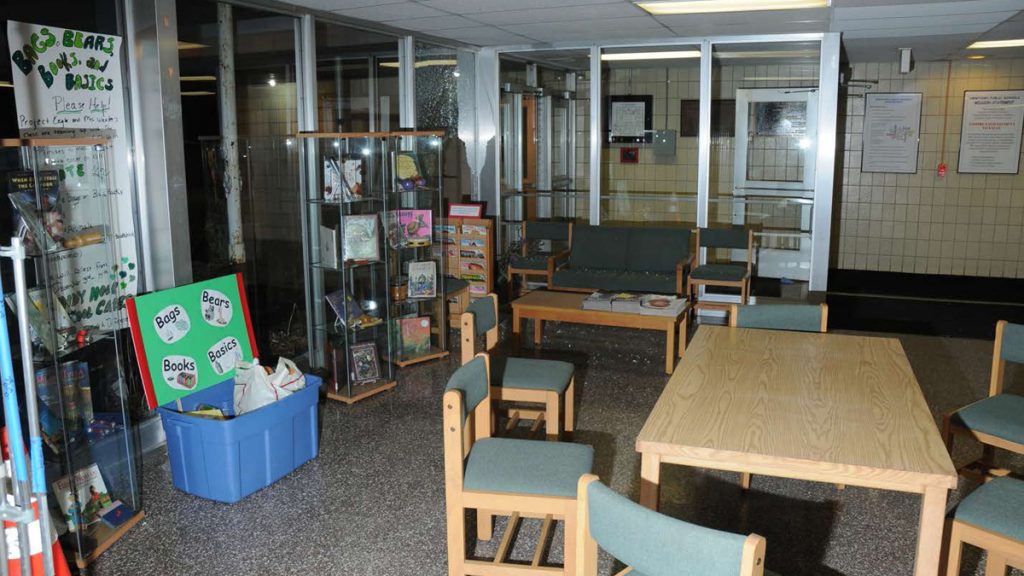 Connecticut School Shooting Police investigation photo of a classroom at Sandy Hook Elementary School. (AP Photo/Connecticut State Police)