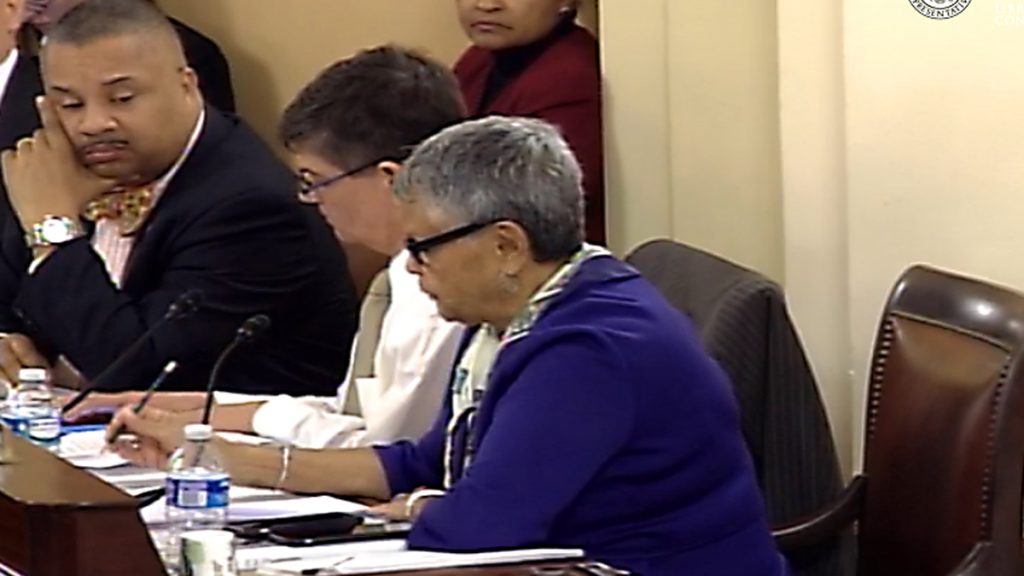 20150128-bonnie-watson-speaking-1200 New Jersey Congresswoman Bonnie Watson Coleman speaking at a hearing on border security on Jan 21, 2015.