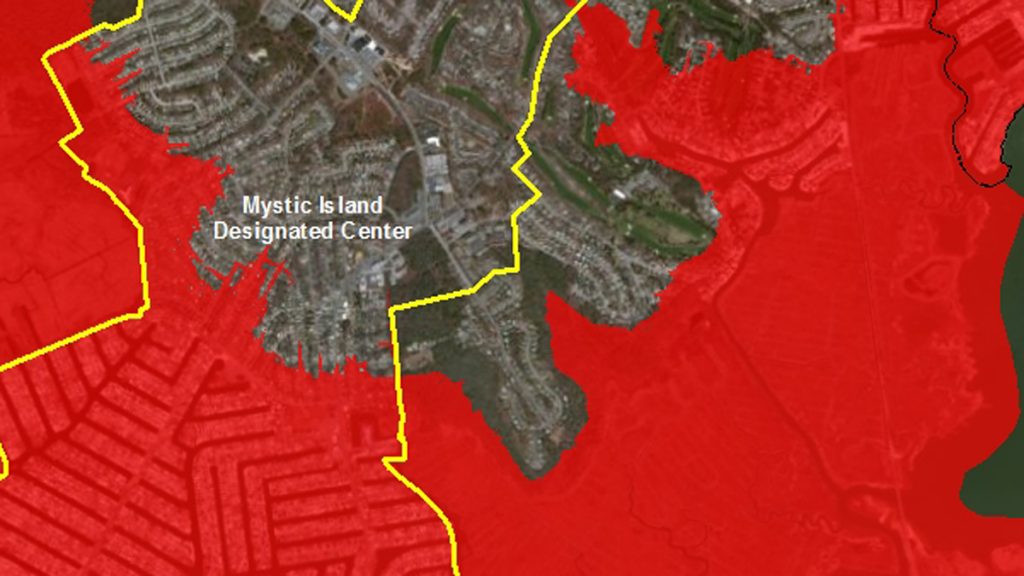 20150716-nj-future-1200 The area within the yellow line is a special economic zone. (Image courtesy of NJ Future's website)