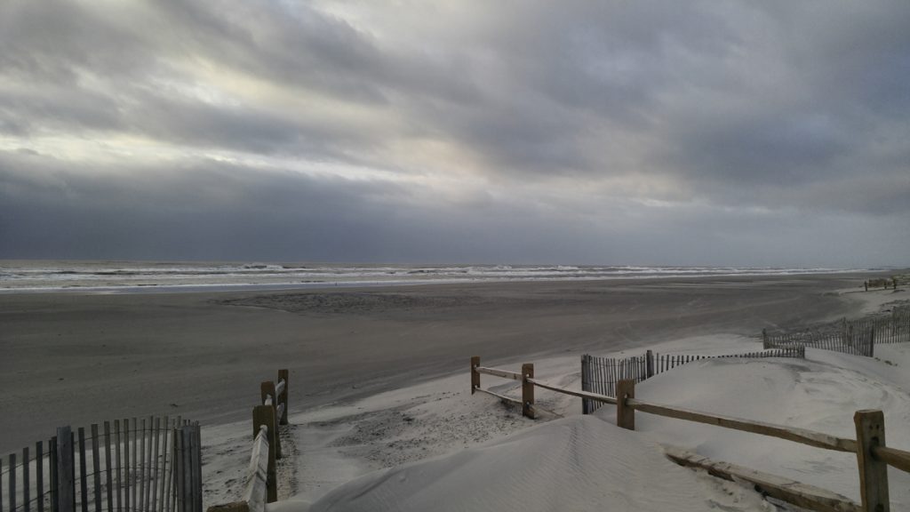  The beach in Avalon, NJ. (Tom MacDonald/WHYY) 