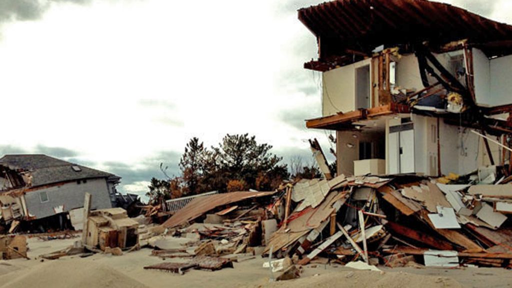 20151029-scott-gurian-sandy-1200 Wreckage of a beachfront home in Mantoloking in the immediate aftermath of superstorm Sandy.